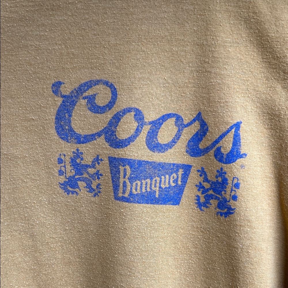 Coors Banquet Cowboy Tee – Western Graphic (Unisex Large) - Picture 4 of 7